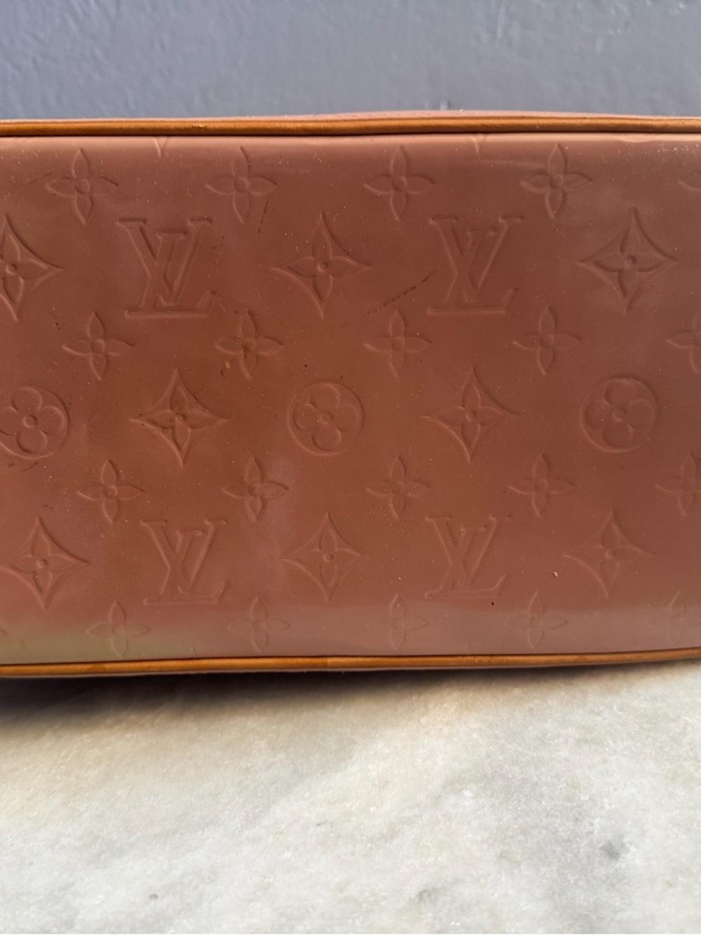 Vintage Louis Vuitton Monogram Vernis Houston Tote - Rose Pink - Picture 5 of 16